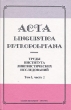 Acta linguistica petropolitana Труды Института лингвистических исследований Том 1 Часть 2 Букинистическое издание Сохранность: Хорошая Издательство: Наука, 2003 г Твердый переплет, 280 стр ISBN инфо 4502y.